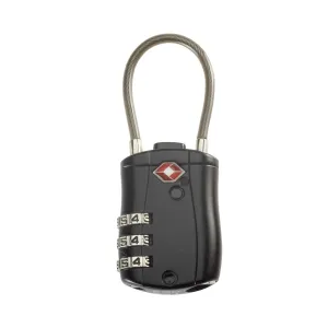 Tsa Accepted Combination Cable Lock Dont Miss This Deal