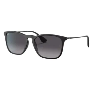 Ray-Ban Rb4187 622/8G 54-18 Chris Black Sunglasses- Nylon - Grey Lenses Gift Sale Event Today Only Savings