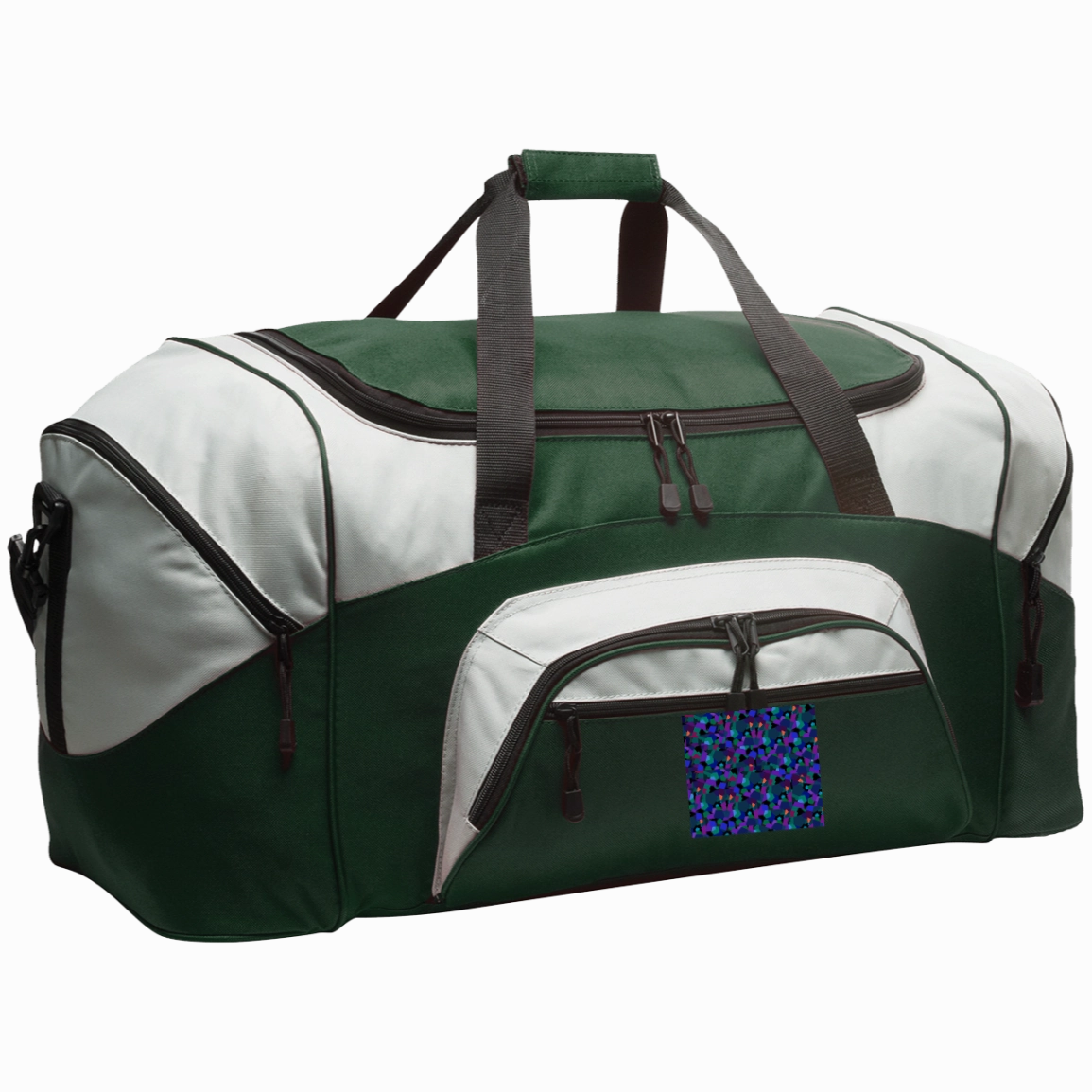 Luggage Factory  Colorblock Sport Duffel Today Only Steal
