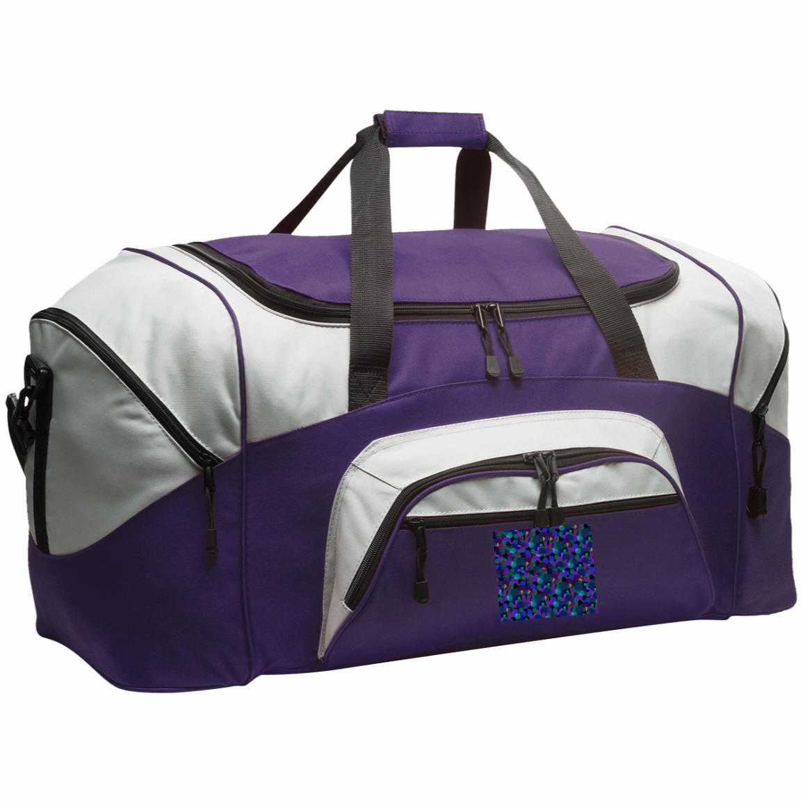 Luggage Factory  Colorblock Sport Duffel EndofWeek Deals Hot Offer Event
