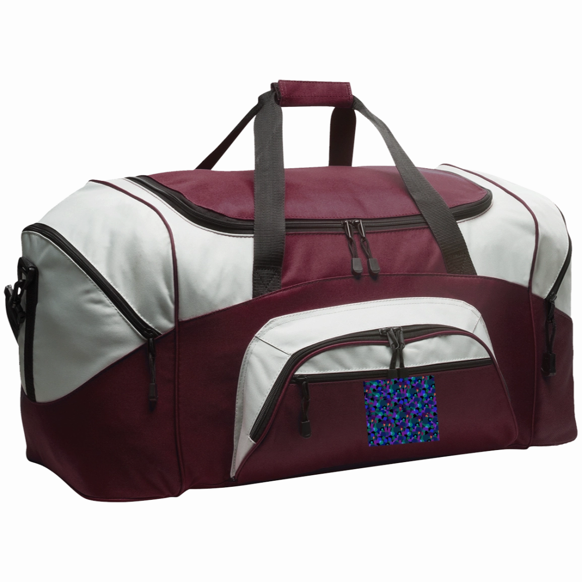 Best Deal Today Online Exclusive Steal Luggage Factory  Colorblock Sport Duffel
