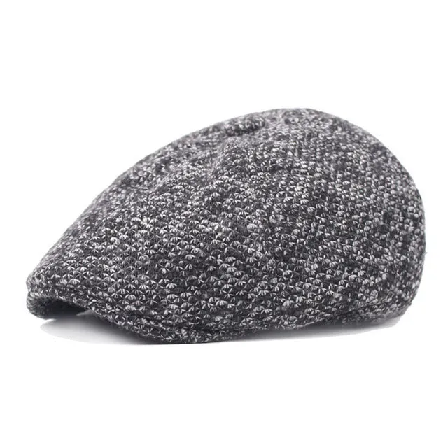 Instant Deal Today Winter Beret Hat For Men - Coffee,Blue,Black
