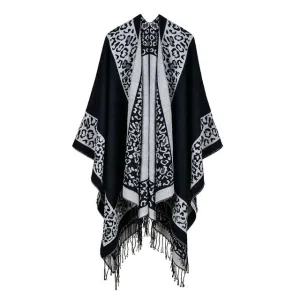 Grab Your Savings Instant Discount Winter Women'S Fashion Poncho Scarf - 8 Colors