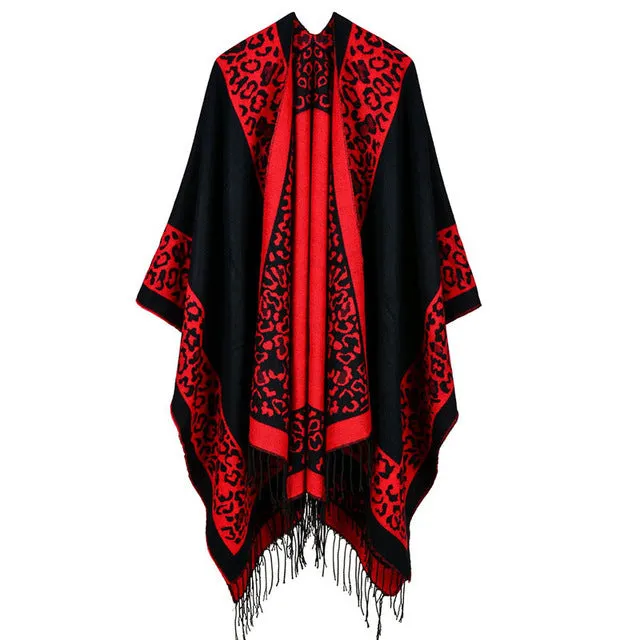 Winter Women'S Fashion Poncho Scarf - 8 Colors Clearance Event Alert