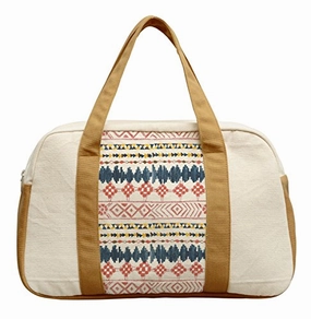 Special Occasion Discount Women'S Ethnic Geometric Pattern-5 Printed Canvas Duffel Travel Bags Was_19