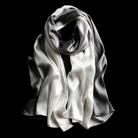 Dont Miss These Savings Flash Sale Alert Women'S Fashion Luxury Gradient Colors Silk Scarves - 13 Colors