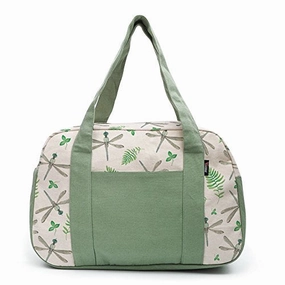 Women'S Watercolor Dragonfly Pattern-1 Printed Canvas Duffel Travel Bags Was_19 Instant Savings Deal Exclusive Hot Pick