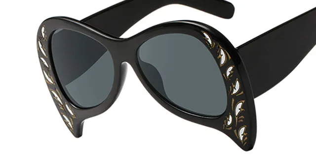 Weekend Sale Special Shop Hot Deals Women'S Unique Cat Eye Fashion Summer Sunglasses-Black Blue,White Gray,Pink Pink,Black Gray,Black Silver,Leopard Tea