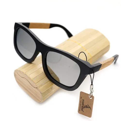 Hot Sale Frenzy Exclusive Hot Pick Wooden Square Style Sunglasses   Wood Gift Box - Green,Silver,Yellow,Blue