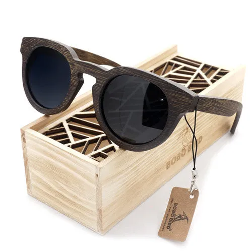 Wooden Sunglasses In Wood Gift Box - Yellow,Grey Trending Hot Deal Hot Sale Alert