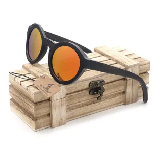 Wooden Sunglasses In Wood Gift Box - Yellow,Grey Exclusive Hot Pick Best Deal Alert