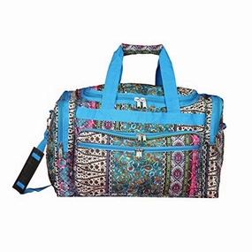 Weekend Sale Special World Traveler 19" Duffle Duffel Bag, Bohemian Blue, One Size