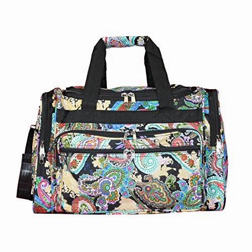 Hot Offer Ending Soon Dont Miss This Deal World Traveler 19" Duffle Duffel Bag, Multi Paisley, One Size
