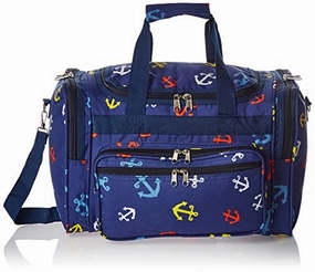 World Traveler Value Series Pacific 16-Inch Carry Duffel Bag, Anchor Blue, One Size Dont Miss Out