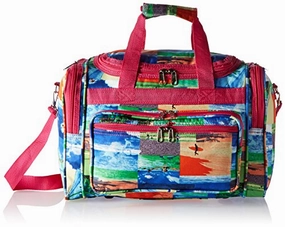 Deal of the Day Save Big Today World Traveler Value Series Summer 16-Inch Carry Duffel Bag, Surf, One Size