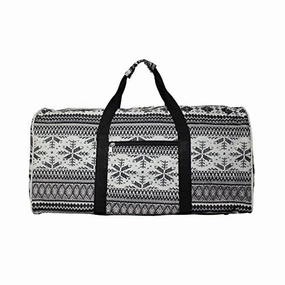 Todays Trending Deals Exclusive Holiday Deal World Traveler Value Series Winter 22-Inch Lightweight Deer Duffel Bag, Black Trim Deer, One Size