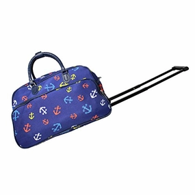 World Traveler Women'S Pacific 21-Inch Bag Rolling Duffel, Anchor Blue, One Size Unmissable Deal Today Todays Special Savings