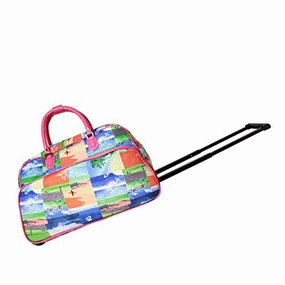 World Traveler Women'S Summer 21-Inch Bag Rolling Duffel, Surf, One Size Clearance Event