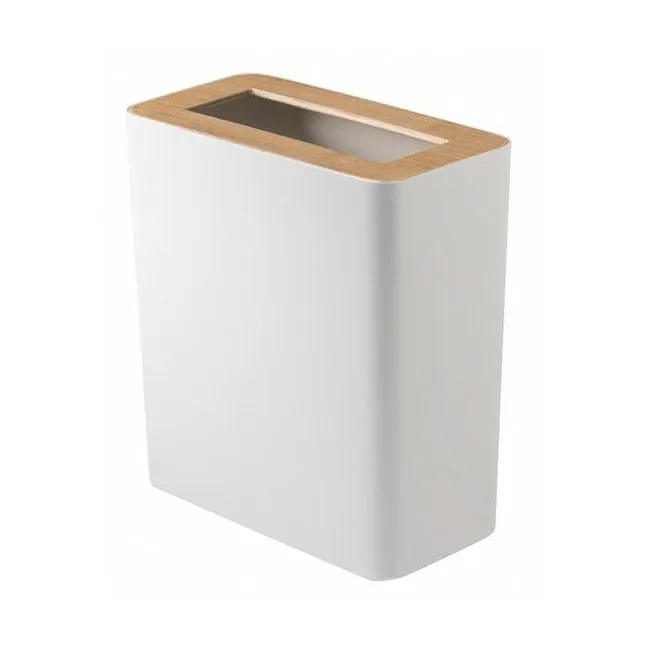YAMAZAKI Rin Rubbish Bin/Paper Bin White Square