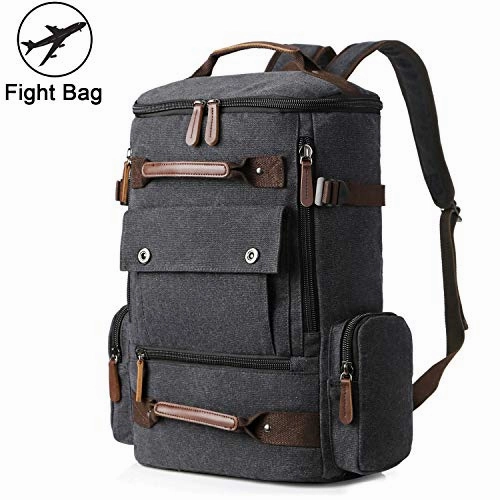 Price Drop Today Todays Hot Savings Yousu Canvas Backpack, Mens Large Travel Duffel Bags Fashion Multi Functional Backpacks Canvas