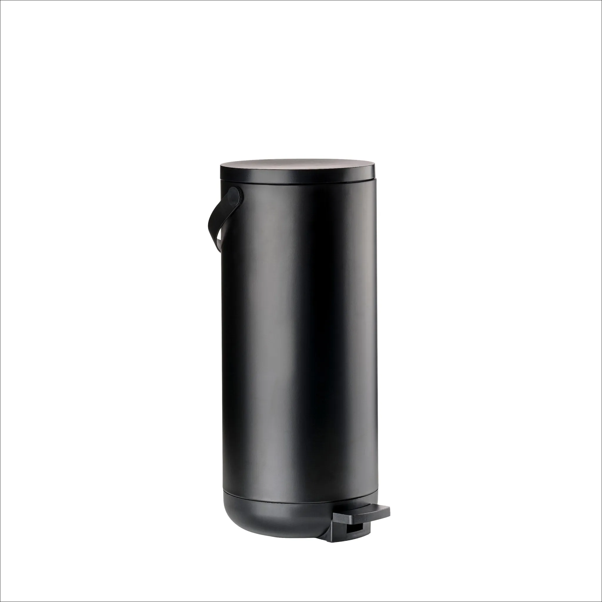 ZONE DENMARK Circular Pedal Bin 35L/H65cm, Black