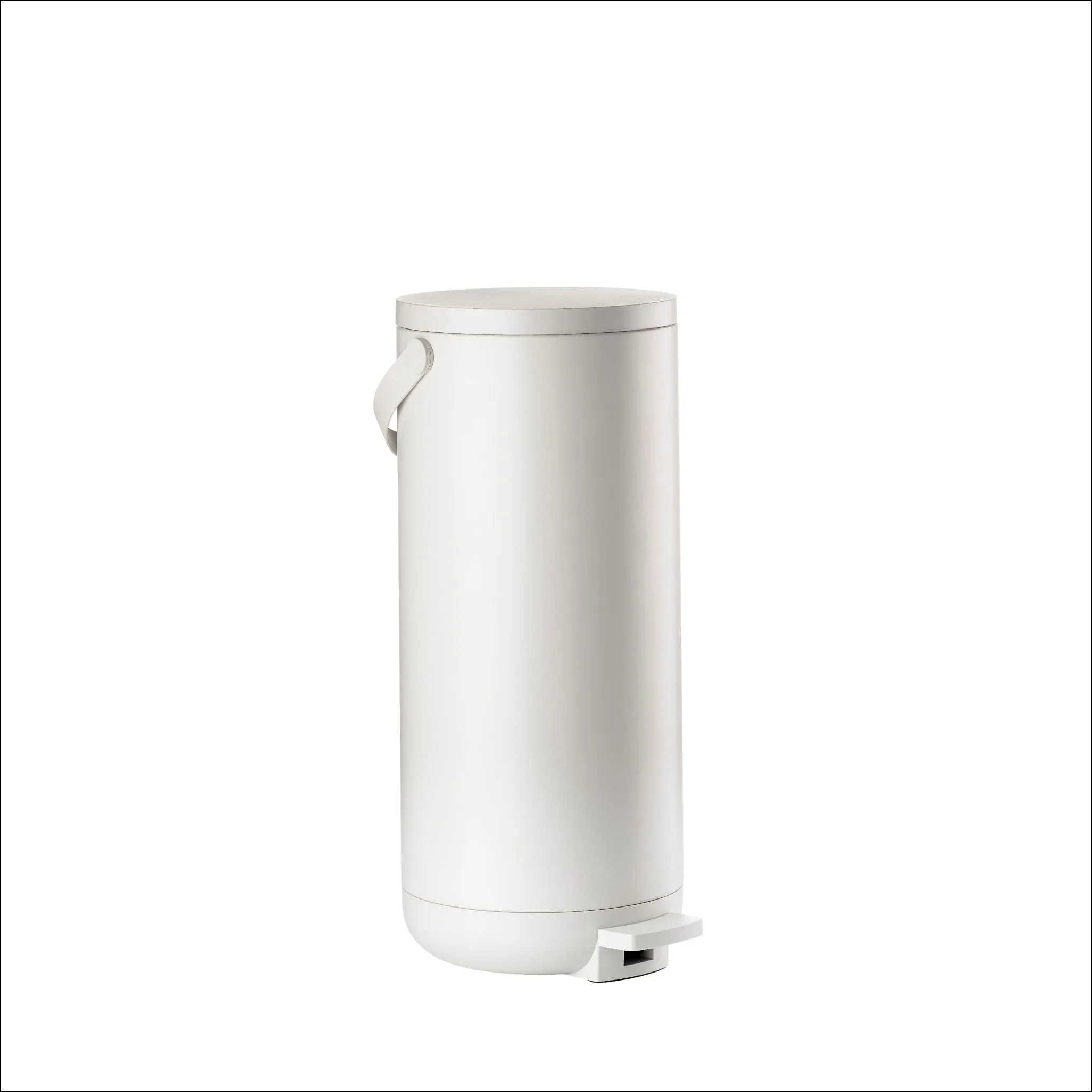 ZONE DENMARK Circular Pedal Bin 35L/H65cm, Warm Grey