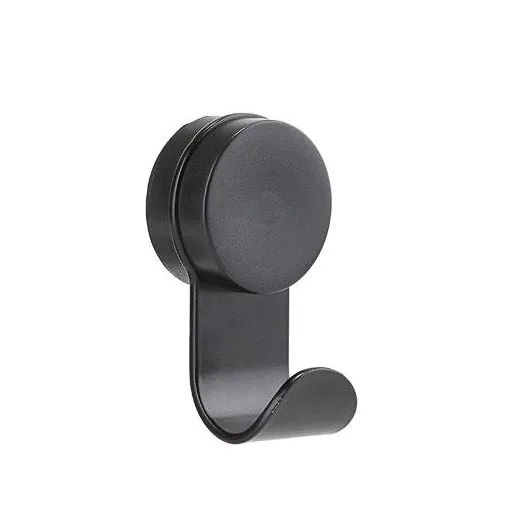 ZONE DENMARK Towel Wall Suction Hook, Single, Black