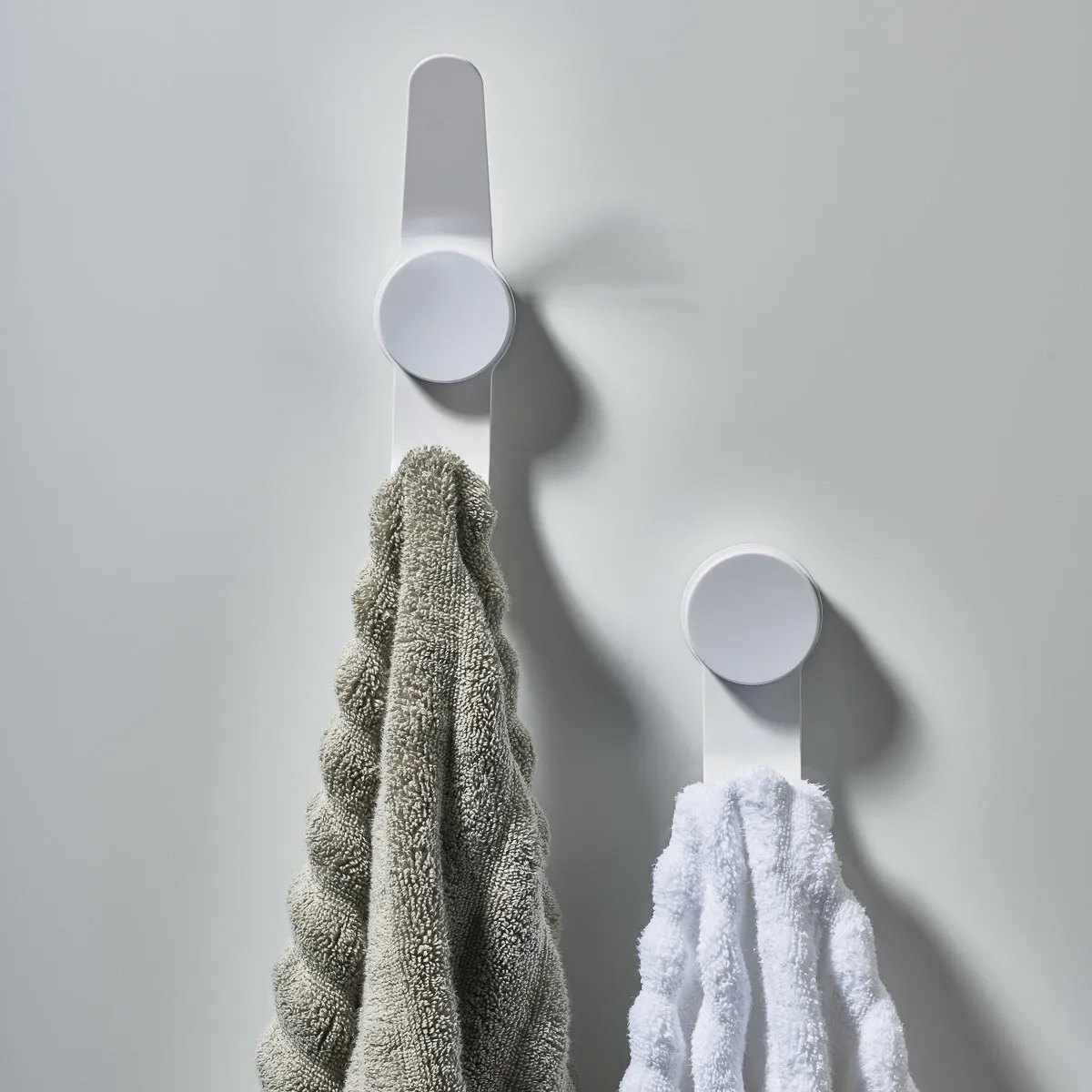 ZONE DENMARK Towel Wall Suction Hook, Single, White