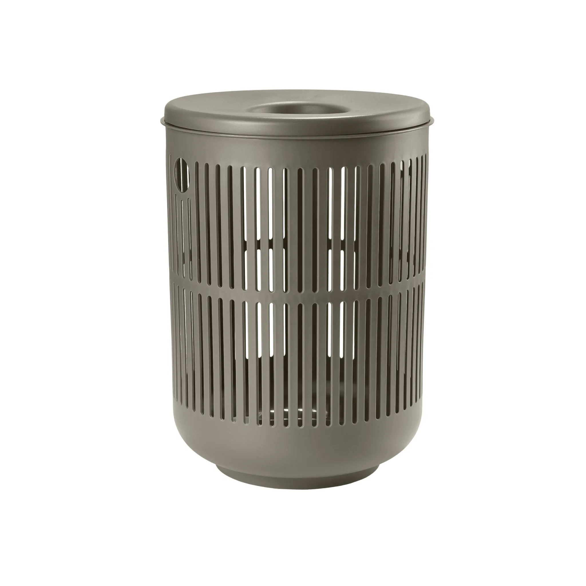 ZONE DENMARK Ume Laundry Basket 60L w/Lid, Taupe