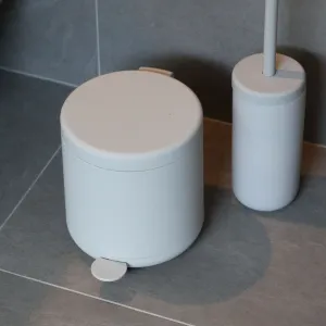 ZONE DENMARK Ume Pedal Bin Soft Touch 4L, Soft Grey