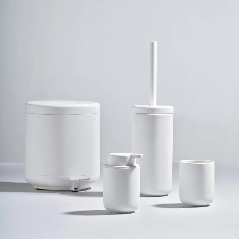 ZONE DENMARK Ume Pedal Bin Soft Touch 4L, White