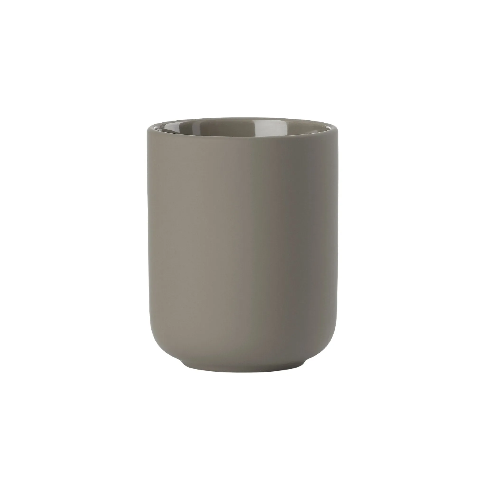 ZONE DENMARK Ume Tumbler/Toothbrush Mug, Taupe