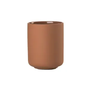 ZONE DENMARK Ume Tumbler/Toothbrush Mug, Terracotta