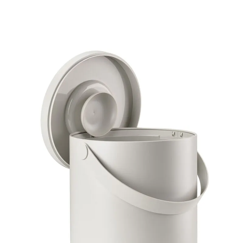 ZONE DENMARK Waste Bin Circular, 22L/H44cm, Warm Grey