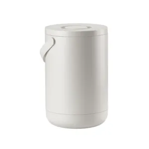 ZONE DENMARK Waste Bin Circular, 22L/H44cm, Warm Grey