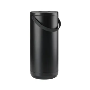 ZONE DENMARK Waste Bin Circular, 35L/H65.5cm, Black