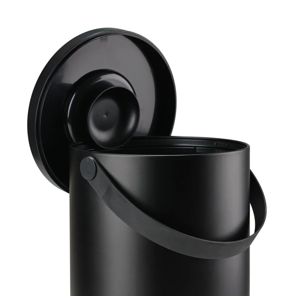 ZONE DENMARK Waste Bin Circular, 35L/H65.5cm, Black