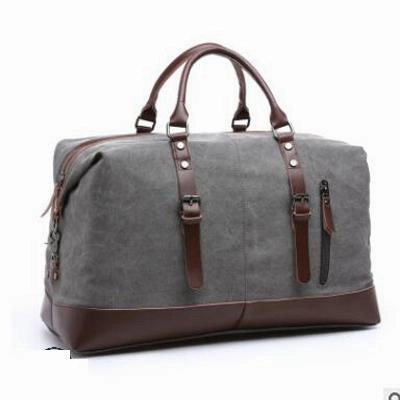Zuoxiangru Canvas Leather Men Travel Bags Carry On Luggage Bags Women Men Duffel Bags Travel Tote Big Price Drop